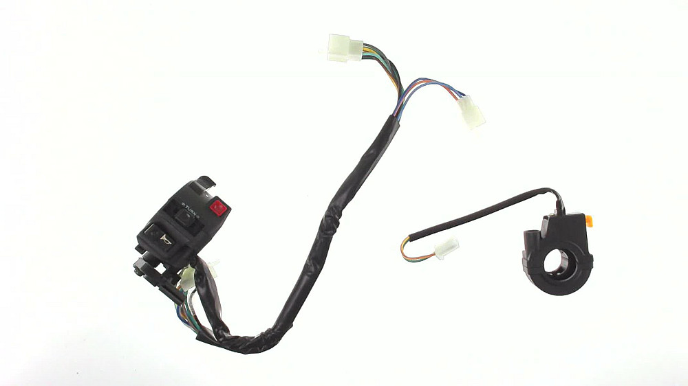 Блоки кнопок керма (пара) Active (чорні) KOMATCU (mod A) Київ - фото 1