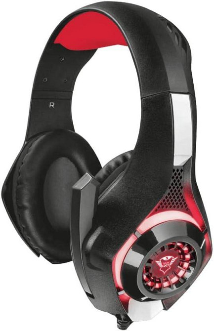 Ігрова гарнітура Trust Gaming GXT 313 Nero з підсвіткою для ПК і ноутбуках, повнорозмірні накладні навушники провідні 3.5 мм jack Київ - фото 9