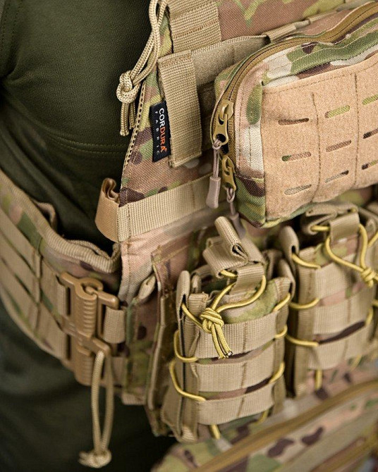 Плитоноска 4 точки быстрый сброс frion   с напашником   ПП7889 Одесса - изображение 8