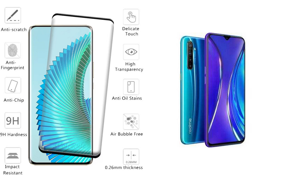 Захисне скло HyperGlass Pro для Realme XT – максимальна чутливість та захист Київ - фото 2