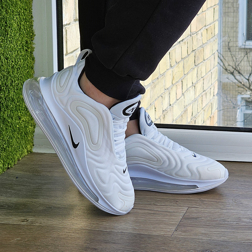 Кроссовки Nike 720 Белые Женские Найк с Амортизацией Тканевые Летние (размеры: 37,38,39,40,41,42,43) Днепр - изображение 6
