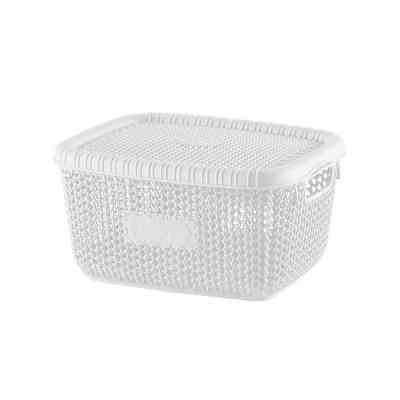 Кошик для зберігання Violet House 1009 Віолетта White 5 л (1009 Віолетта WHITE з/кр. 5 л) Вінниця