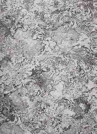 Шпалери вінілові на флізеліні гарячого тиснення DU&KA 1.06х10 вензель основа під штукатурку сірі коричневі Київ