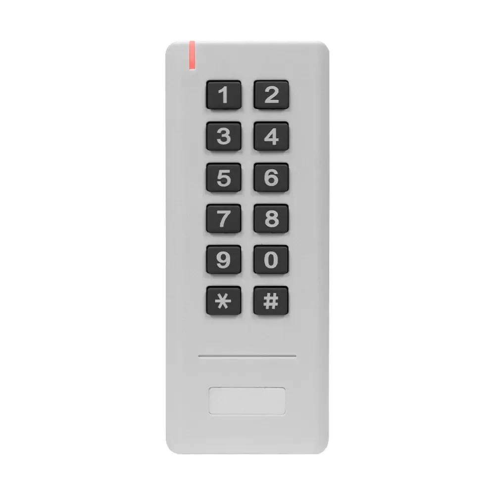 Клавіатура бездротова зі зчитувачем EM-Marine Trinix TRK-2201WR White (71-00001) Київ - фото 1