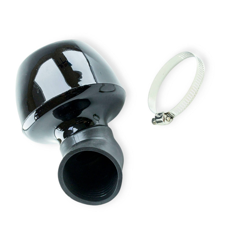 Фильтр нулевик 42мм турбина, черный (45 град) воздушный Мукачево - изображение 1