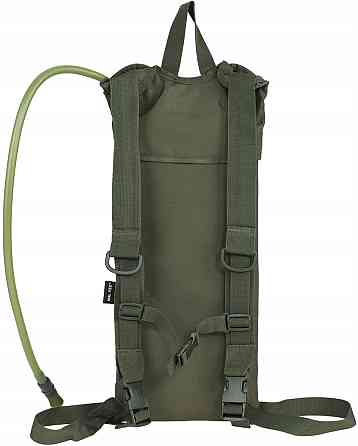 Гидратор для воды 3 литра с трубкой 115 см и системой Molle + чехол Mil-Tec 