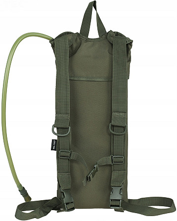 Гидратор для воды 3 литра с трубкой 115 см и системой Molle + чехол Mil-Tec 