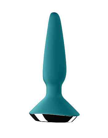 Анальна смарт-вібропробка Satisfyer Plug-ilicious 1 Petrol Sex Aura Київ