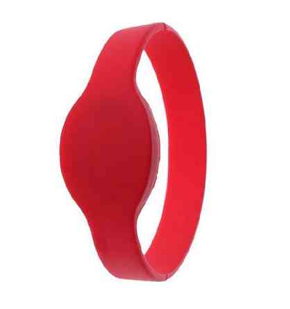 RFID браслет с чипом EM-Marin SEVEN R-60 красный (55 мм) Киев