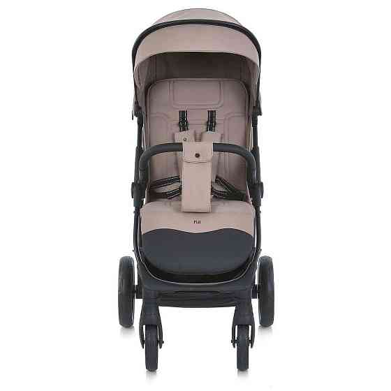 Коляска дитяча EL CAMINO FIJI Beige Matt прогулянкова з чохлом та москітною сіткою Бежевий (ME 1113-2) Чернігів