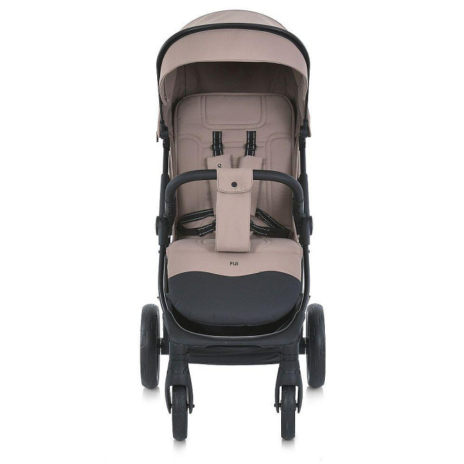 Коляска дитяча EL CAMINO FIJI Beige Matt прогулянкова з чохлом та москітною сіткою Бежевий (ME 1113-2) Чернігів - фото 4