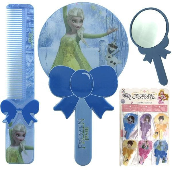 Дитяча гребінець із дзеркалом набір Київ - фото 1