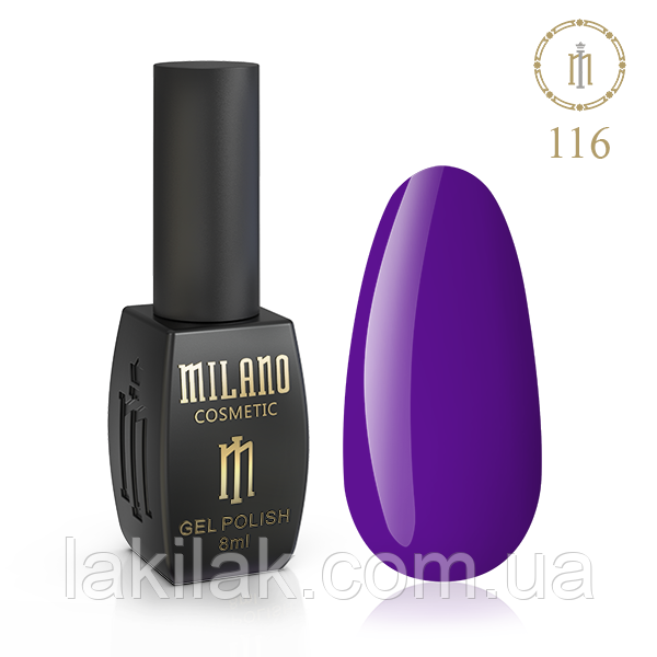 Гель-лак Milano 116 8мл Херсон - изображение 1