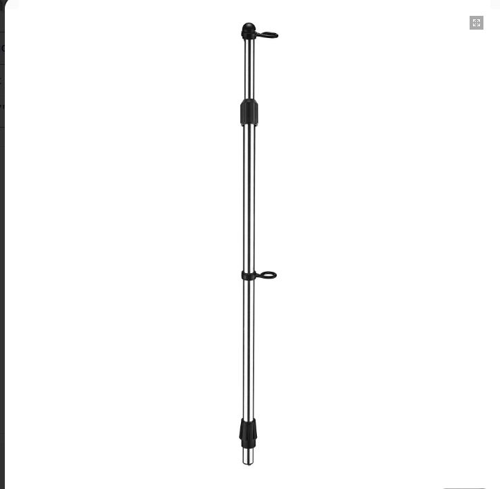 Флагшток із регульованою висотою 27–48 дюймів Київ - фото 2