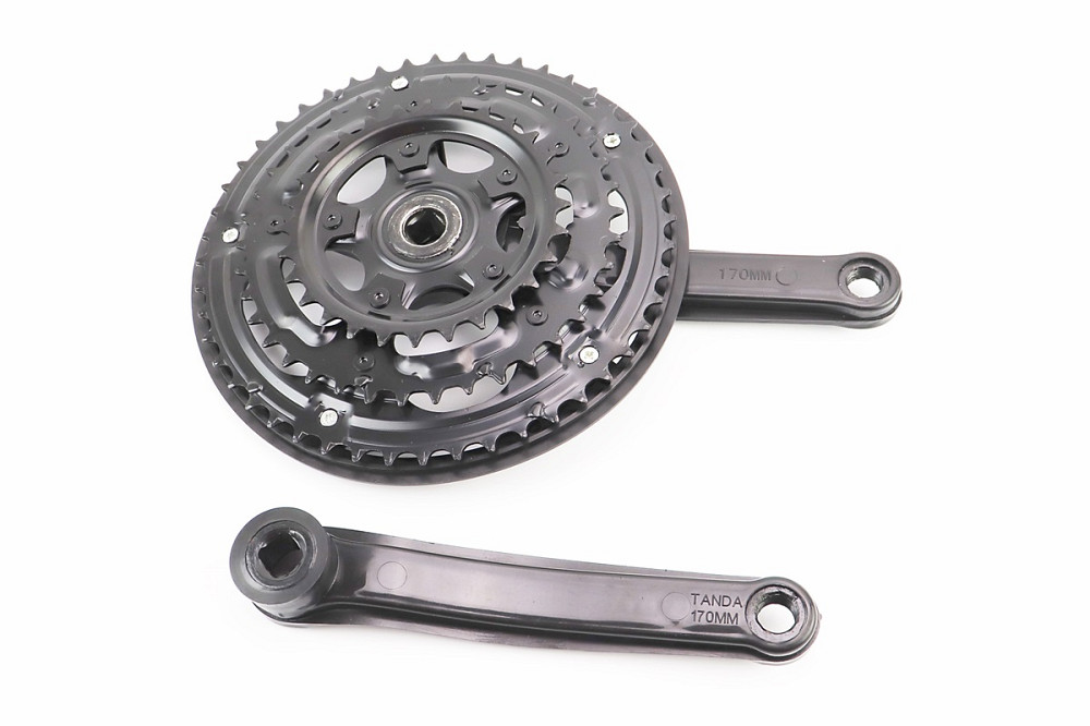 Шатуни "квадрат" 170мм, 48.38.28T MTB, чорні BL 05, від 5шт -10% Киев - изображение 2