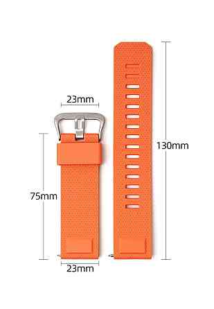 Ремінець для Casio Pro Trek PRW-6900Y Orange SI SBR Київ