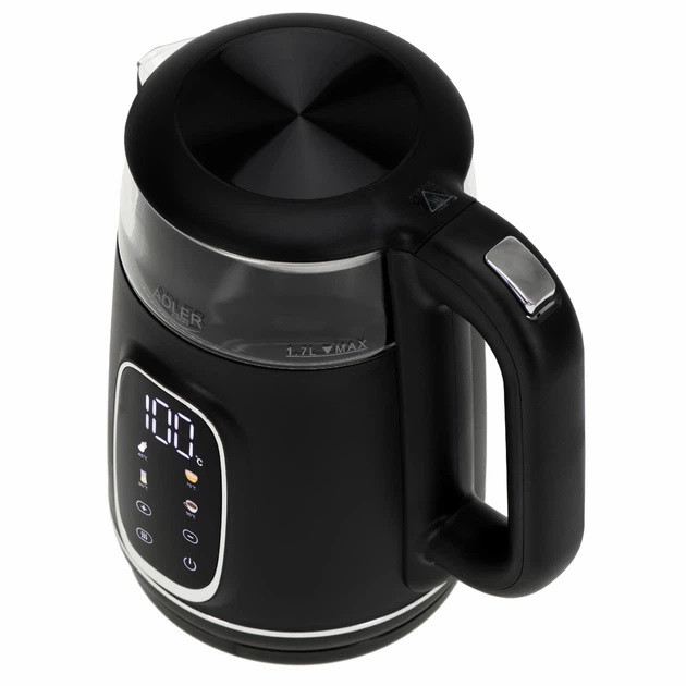 Электрочайник Adler AD 1305 2200Вт 1.7Л Black Silver EC-94 Львов - изображение 7