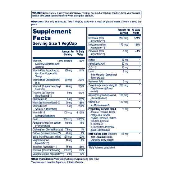 Once Daily Adult 50+ Multi - 90 vcaps Луцьк