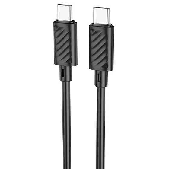 Кабель HOCO X88 Gratified 60W charging data cable for Type-C to Type-C Black Київ