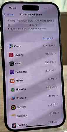 Айфон iPhone 15 Pro 256Gb. Black 100% Київ
