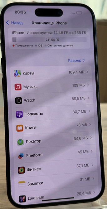 Айфон iPhone 15 Pro 256Gb. Black 100% Київ - фото 6