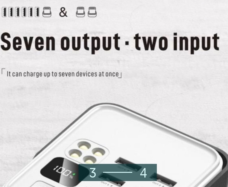 Павербанк Power bank 70000mAh. Киев - изображение 2