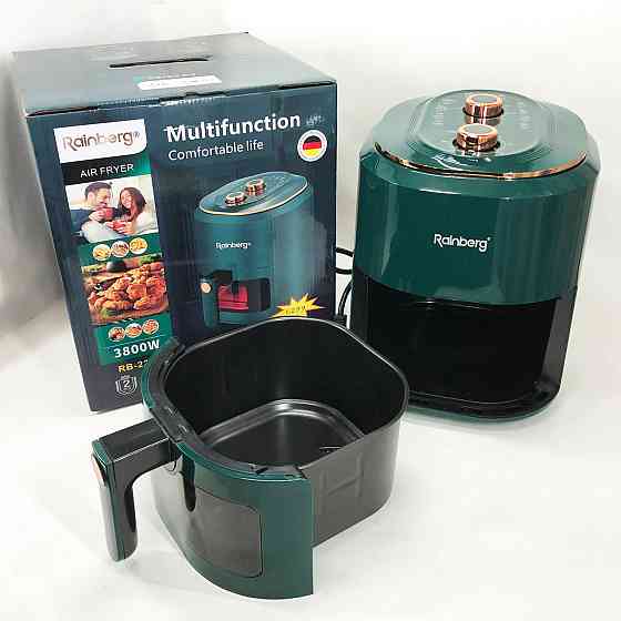 Аерогриль повітряний, Електроприлад для смаження без олії, Аерофрітюрниця-мультипіч для дому TI-75 Івано-Франківськ