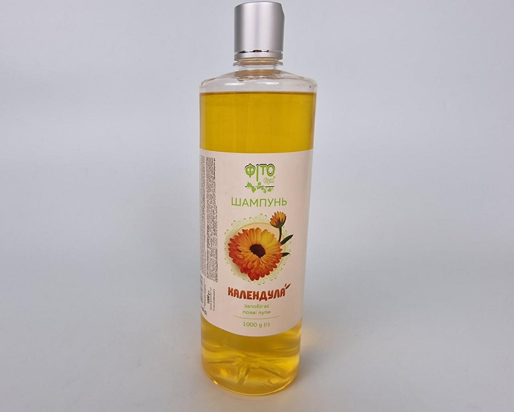 Шампунь (запобігає появі лупи) "Фітобум" Календула 1000 г (1 шт.) Харків - фото 1