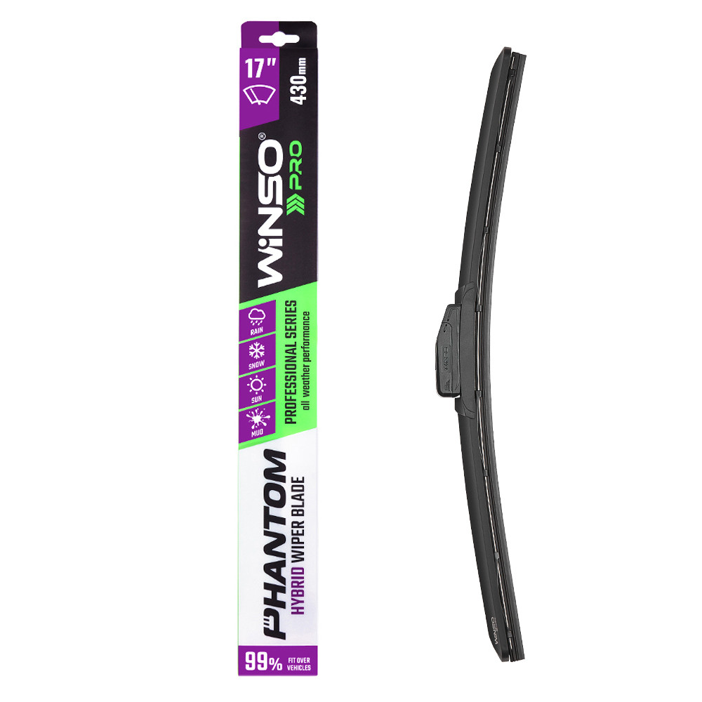 Щетка стеклоочистителя гибридная Winso Pro Phantom 17/430мм Львов - изображение 1