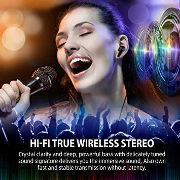 Бездротові Навушники Bakibo Bluetooth 5.1 TWS IPX7 З Мікрофоном, Сенсорним Керуванням та 30 Годинами Автономності Київ - фото 6