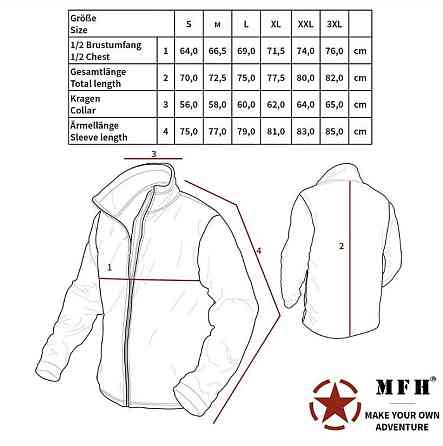 Чоловіча куртка з капюшоном US Gen III Level 5 MFH (Olive) M Вінниця