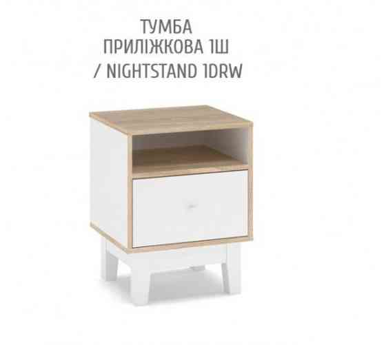 Тумба прикроватная 2шт Глория Львов