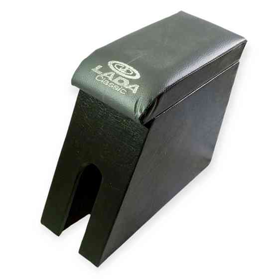 Підлокітник ваз 2105-07 сірий з вишивкою (шкірозамінник) Мукачево