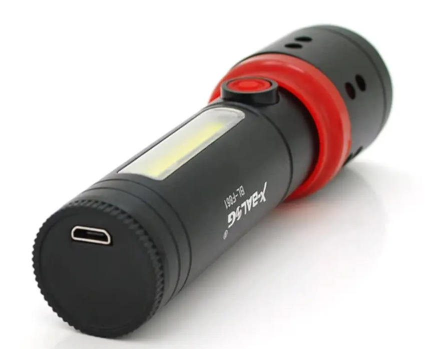 Ручний ліхтар Police F861, ЗП Micro, zoom, акум Дніпро - фото 2