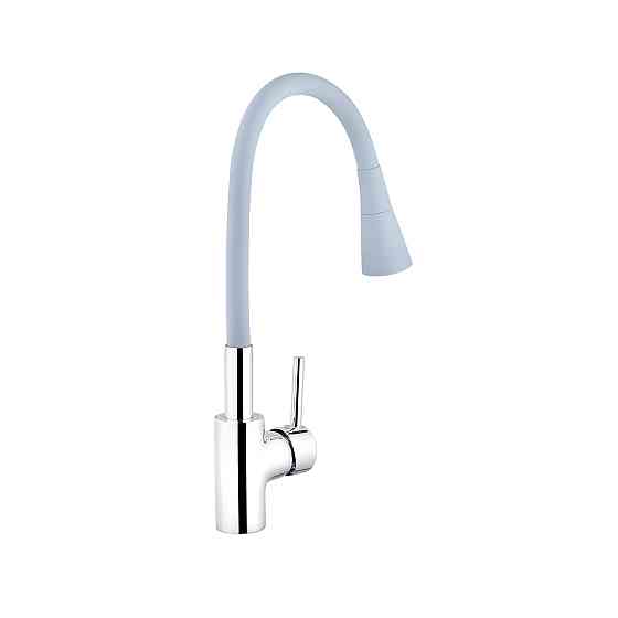 Змішувач для кухні Kroner KRP Küche - C031GRA хром/сірий Київ