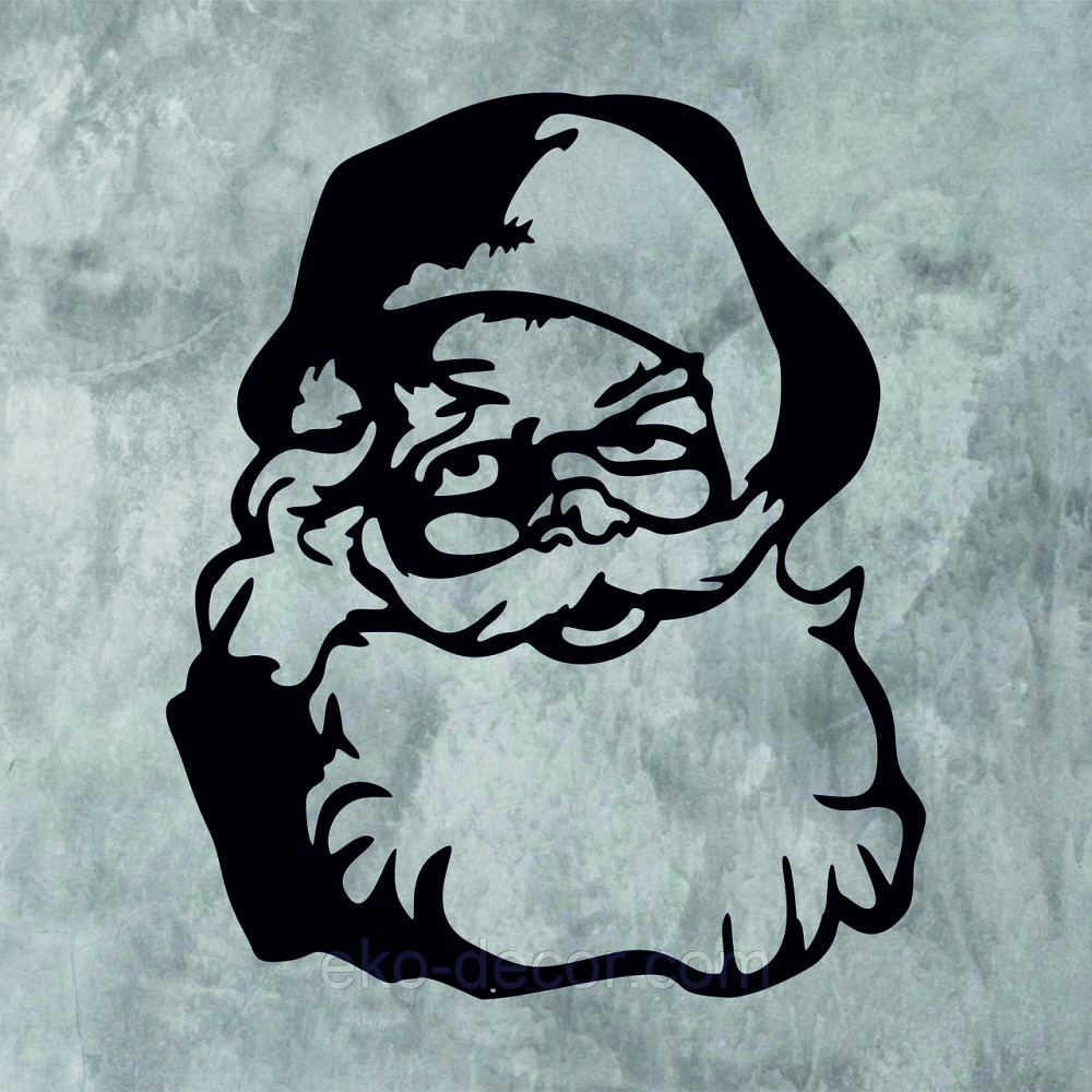 Декоративне настінне Панно «Дід Мороз», Декор на стену Київ - фото 6