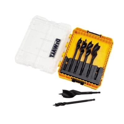 Набір свердл DeWALT спіральних по дереву EXTREME IMPACT, d = 13,16,20,22,25,32 мм (DT90238) Вінниця - фото 5