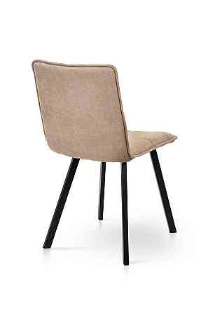 Стілець Тетріс, метал чорний/ тканина коричнева Київ