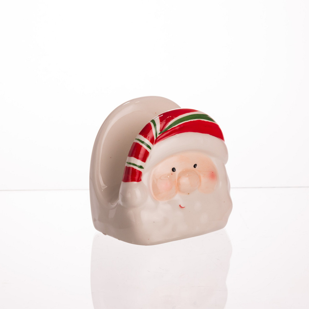 Yiwu Серветниця на стіл Santa Ø15 см порцелянова CR-1-37 Коломия - фото 2