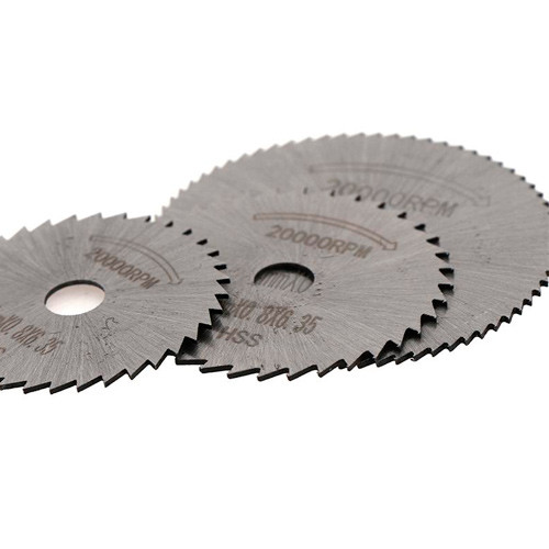 Набор отрезных кругов 6шт, дисковых пил 22-50мм для дремеля гравера, HSS сталь Винница - изображение 3