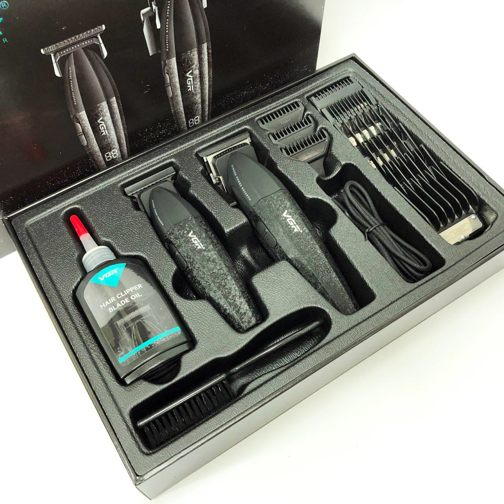 Машинка для стрижки хороша VGR V-640, Електронна машинка для стрижки Профі волосся BX-69 Львів - фото 4