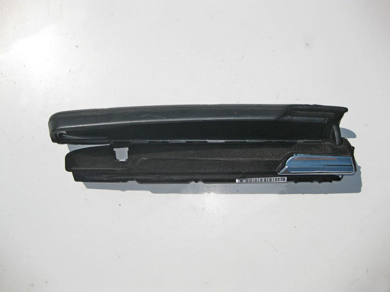 Mercedes-Benz  A2217201395 9E43 Чорний шкіряний підлокітник передньої лівої дверної карти S-Class W221 Одесса - изображение 2