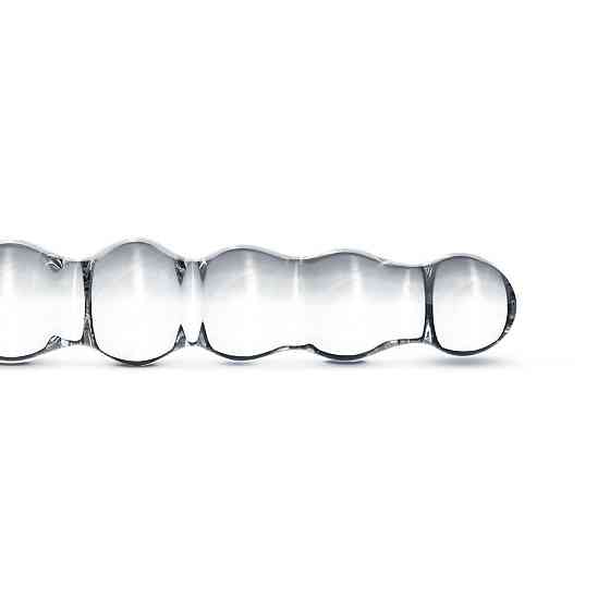 Стеклянный дилдо в виде бусин Gildo Glass Dildo No. 19 Sex Aura Киев
