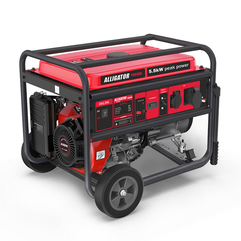 Генератор Alligator бензиновий 5,5кВт (ном 5,0кВт) Київ - фото 1