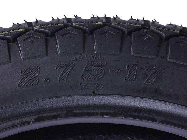 Шина 2,75*17 6PR TT на мотоцикл, под камеру, 1 Мукачево - изображение 3
