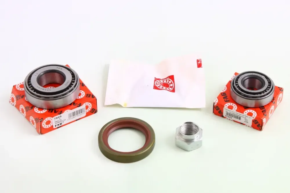 Підшипник маточини 2101 «FAG» під ориг. (2 шт. + сальник + ліва гайка + мастило) Вінниця - фото 1