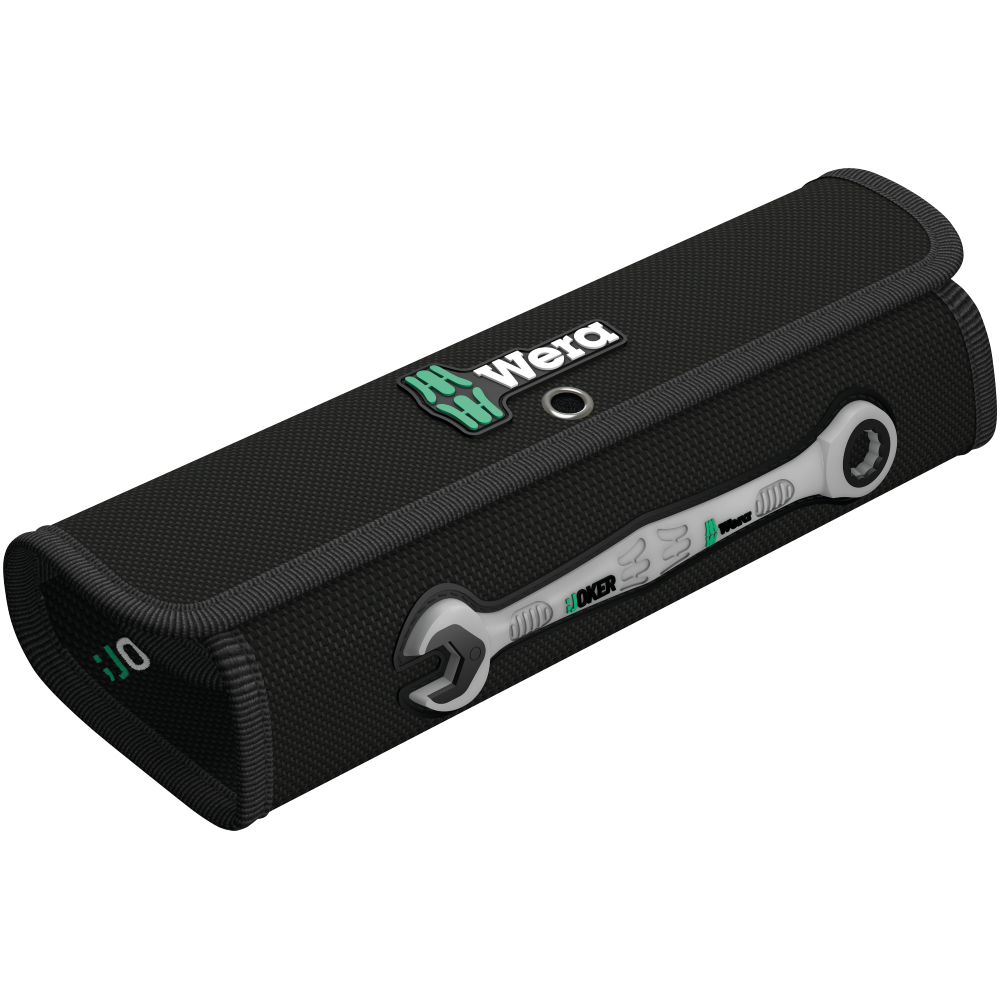 Набір комбінованих ключів Wera з тріскачкою 10-19мм+ріжкові ключі 10х13/17х19 6шт, в сумці, 05020022001 Одеса - фото 2