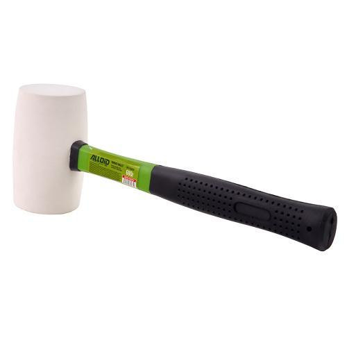 Alloid. Киянка гумова 680г, біла з ручкою із фібергласу Одеса - фото 2