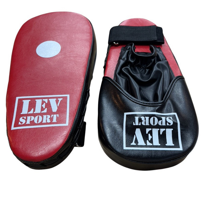 Лапы Прямые (2шт) кожзам LEV SPORT Вишнёвое - изображение 1