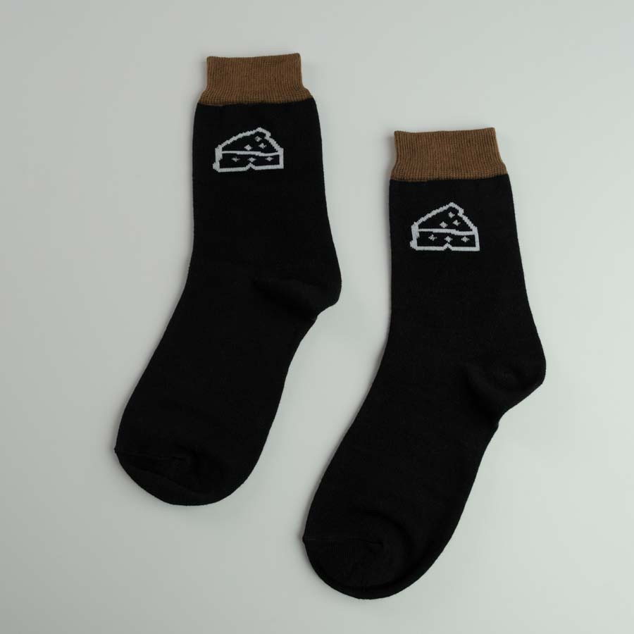 Демісезонні шкарпетки жіночі класичні з малюнком GM Textile Високі 36-41 Чорний Суми - фото 3